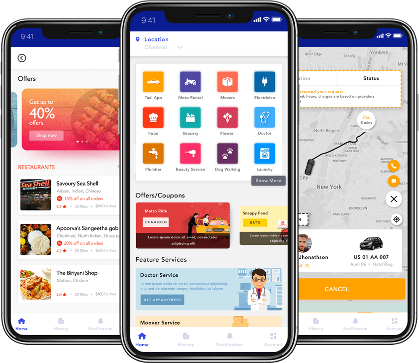 Gojek clone app development